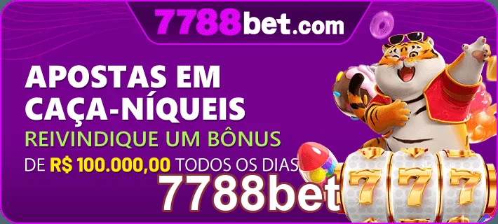 Interface da 7788bet mostrando caça-níqueis com bônus.