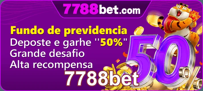 Interface da plataforma 7788bet com destaque para promoções VIP.