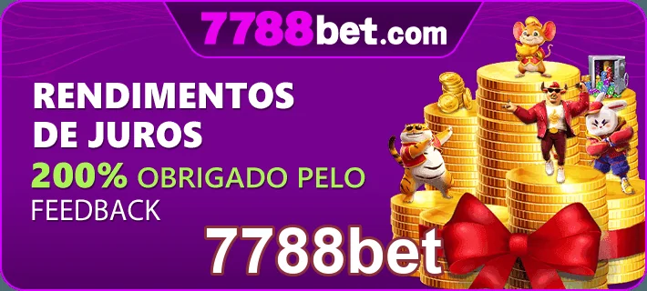 Jogos de slot da 7788bet com personagens e prêmios em destaque