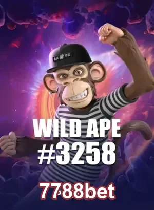Imagem de um personagem VIP na 7788bet, um macaco animado.